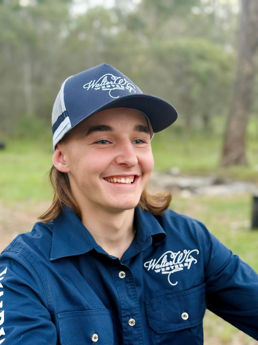 Embroidered Adjustable Trucker Cap